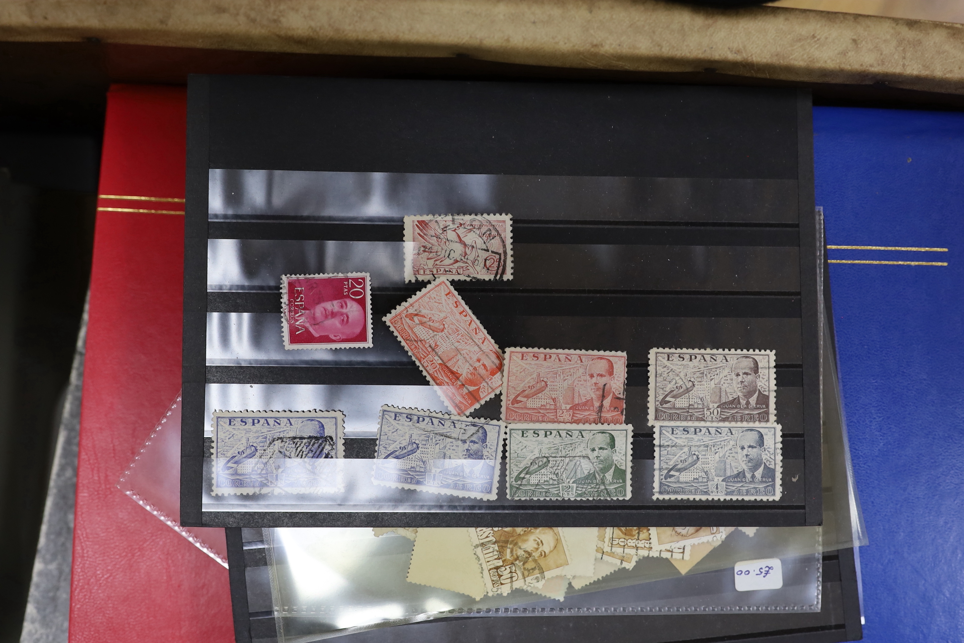 A very large quantity of stamps, some arranged in albums